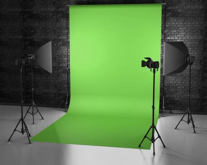 Green Screen Portable set 6×6 meters Eventix Group Srl